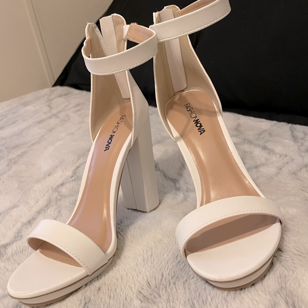 White heels